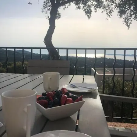 Апартаменты Les Restanques Du Golfe De Saint Tropez Aussergewoehnlicher Meerblick Wlan