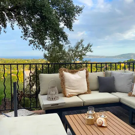 Les Restanques Du Golfe De Saint Tropez Aussergewoehnlicher Meerblick Wlan *