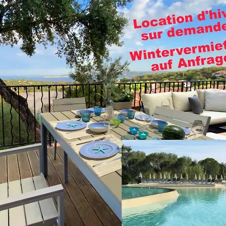 Les Restanques Du Golfe De Saint Tropez Aussergewoehnlicher Meerblick Wlan Apartment *