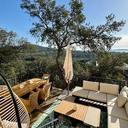 Apartment Les Restanques Du Golfe De Saint Tropez Aussergewoehnlicher Meerblick Wlan Grimaud